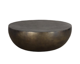 Cale Coffee Table, Antique Bronze