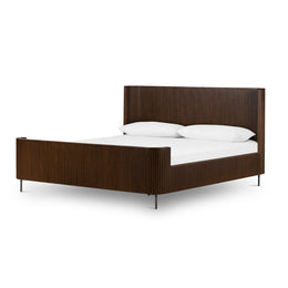 Fletcher Bed - Terra Brown Oak by Four Hands