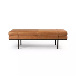 Harris Accent Bench - Palermo Cognac by Four Hands