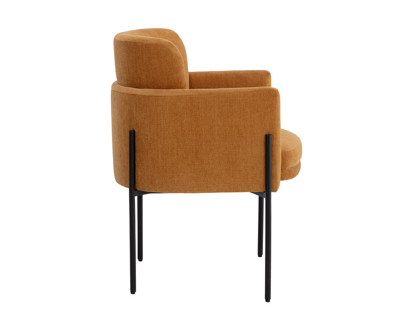 Richie Dining Armchair - Black,  Danny Amber 43