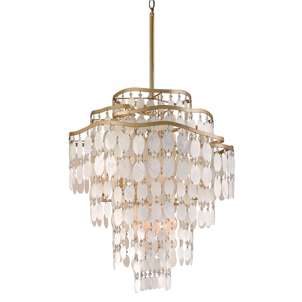 Dolce Pendant 28" - Champagne Leaf