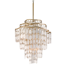 Dolce Pendant 28" - Champagne Leaf