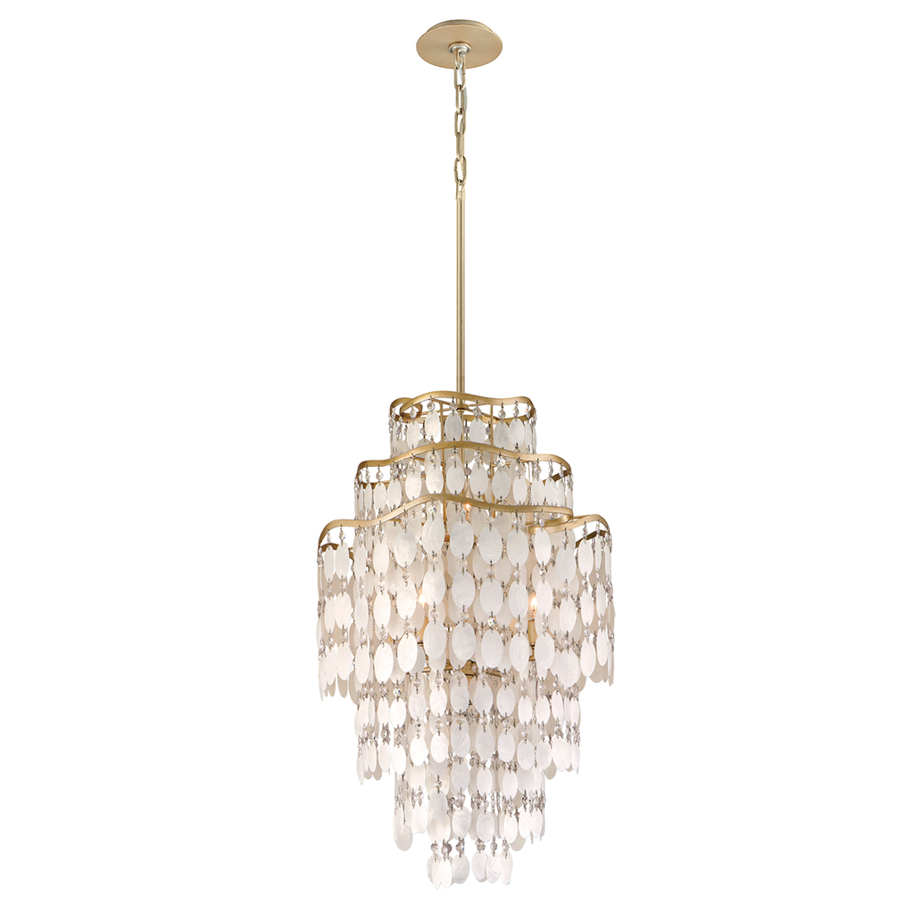 Dolce Pendant 31" - Champagne Leaf