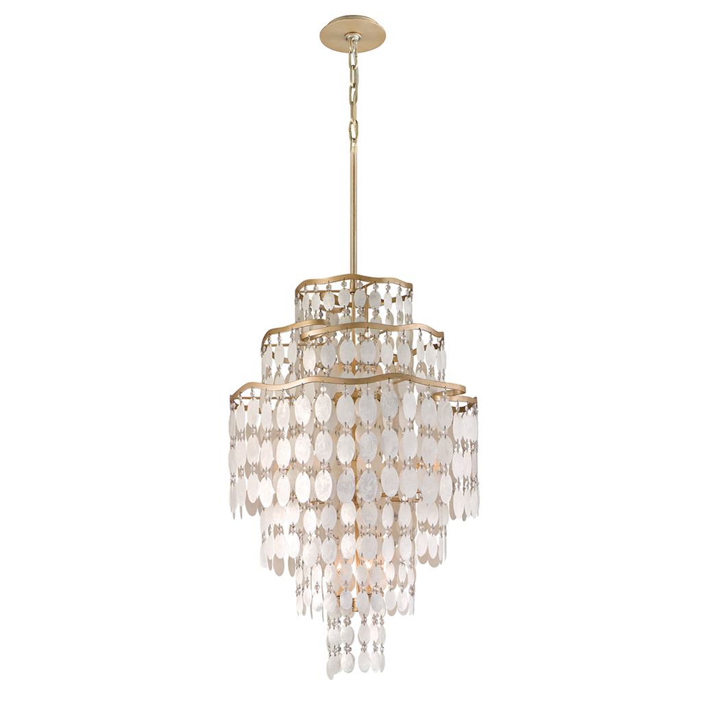 Dolce Pendant 39" - Champagne Leaf