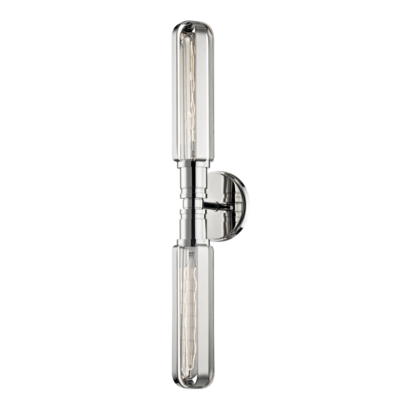 Red Hook Wall Sconce 23" - Polished Nickel