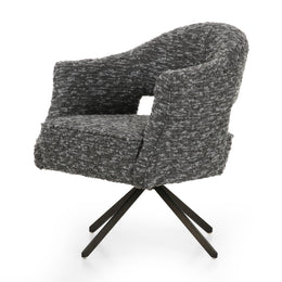 Adara Desk Chair - Solema Charcoal