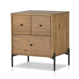 Eaton Nightstands - Amber Oak Resin