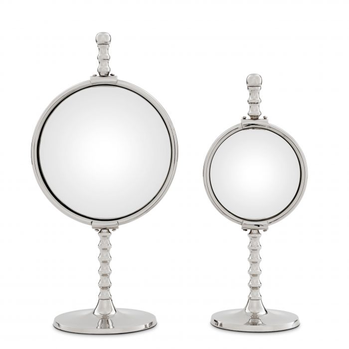 Mirror Floyd Nickel Finish Set of 2