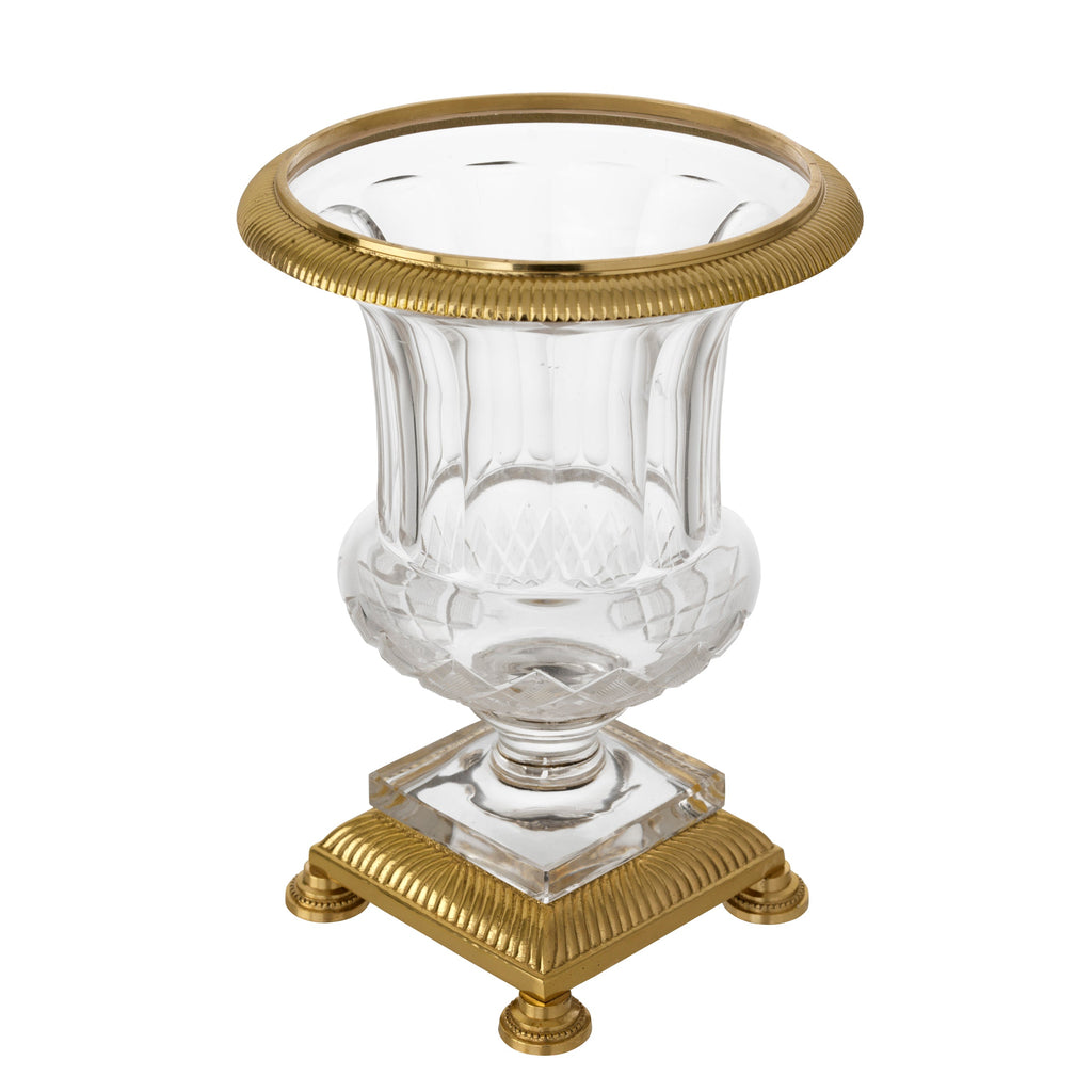 Urn Ephesius Polished Brass S