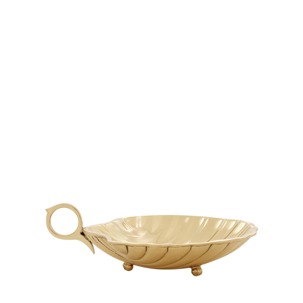 Tray Shell S Polished Brass