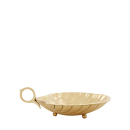 Tray Shell S Polished Brass