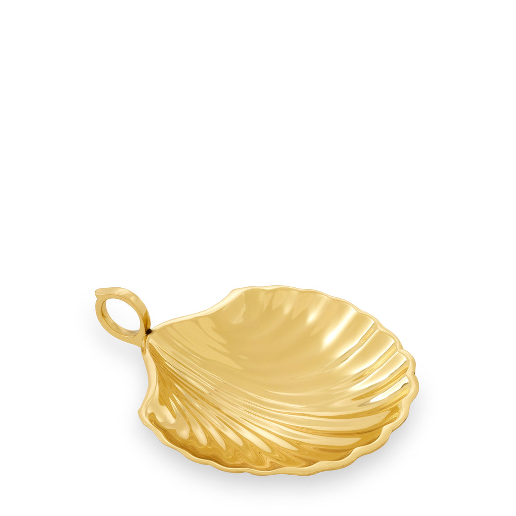 Tray Shell S Polished Brass