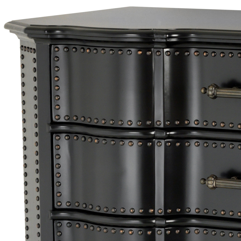 Chest Beaux Arts Waxed Black Finish