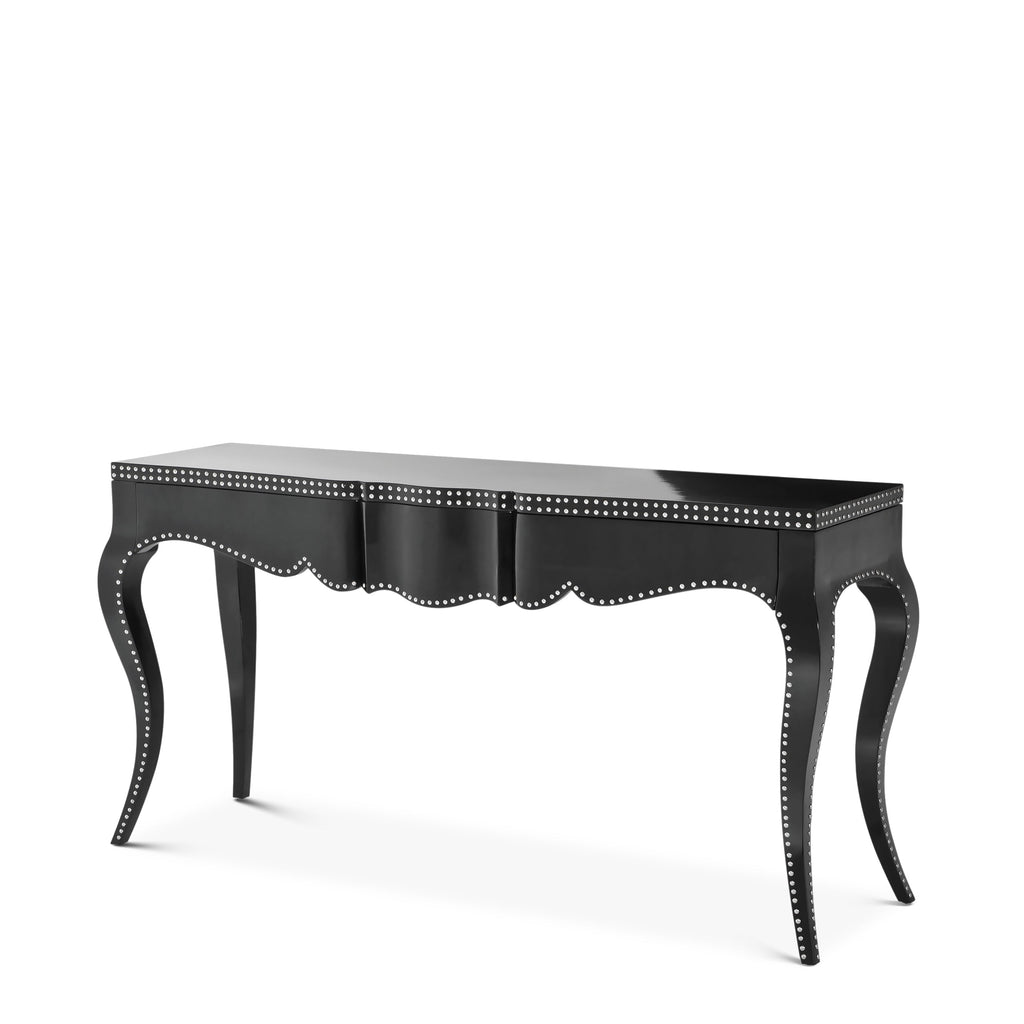 Console Table Margaret Piano Black Finish