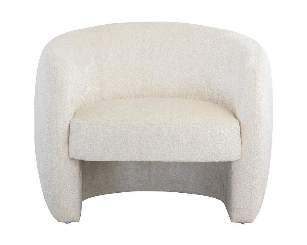 Mircea Lounge Chair - Bergen Ivory