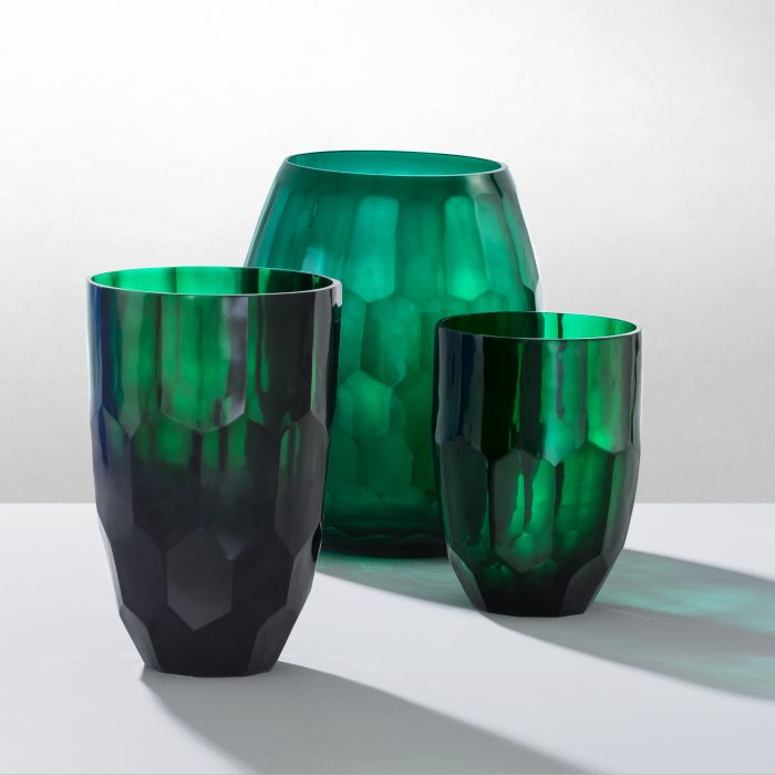 Vase Emeraude Green