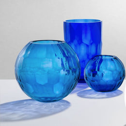 Vase Feeza L Blue