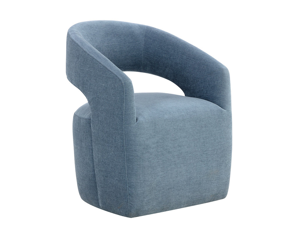 Lloret Wheeled Dining Armchair