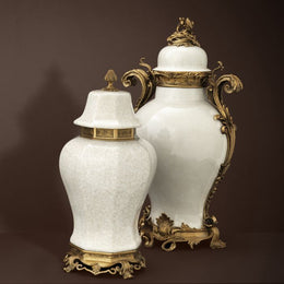 Vase Debussy Cream