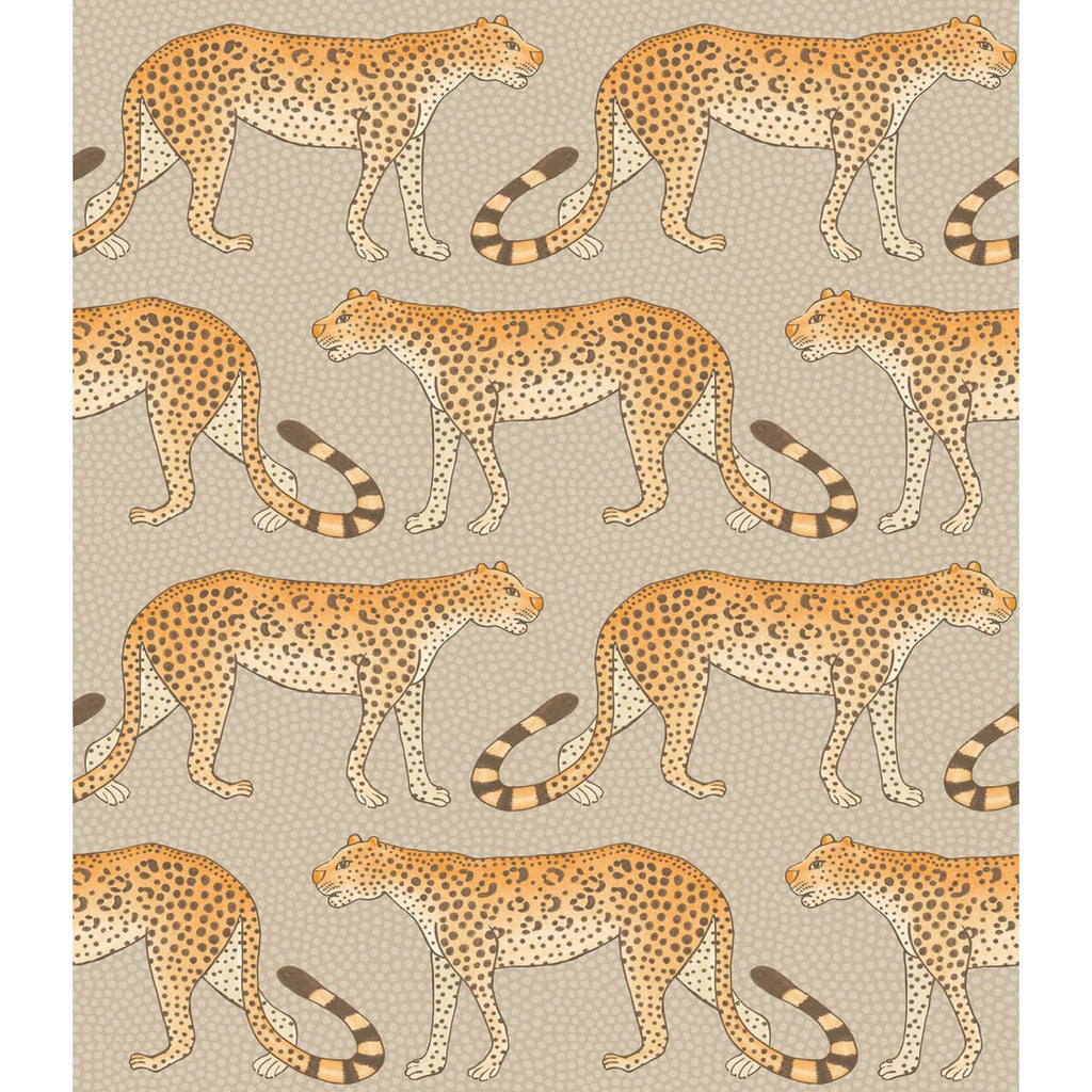 Leopard Walk - Stone & Orange