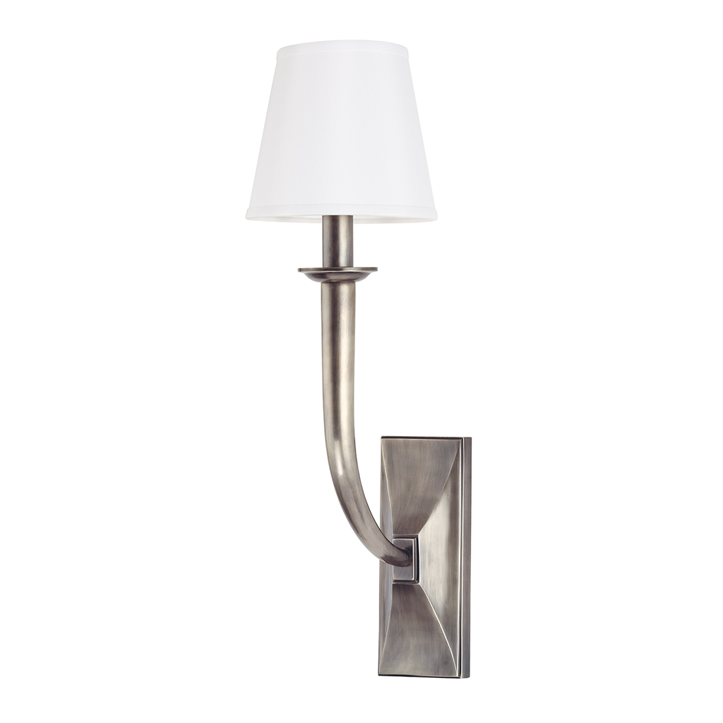 Vienna Wall Sconce 6" - Aged Silver