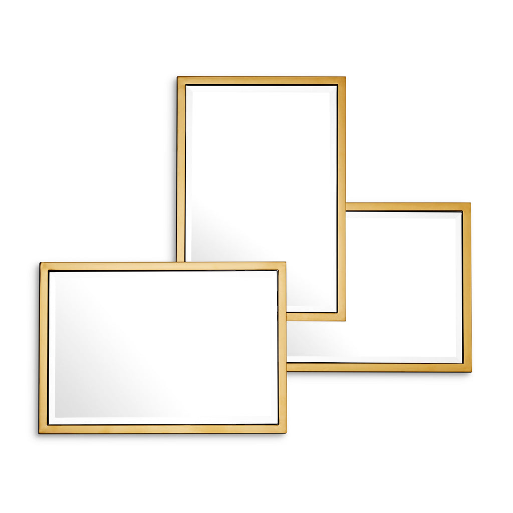 Mirror Sensation Gold Finish