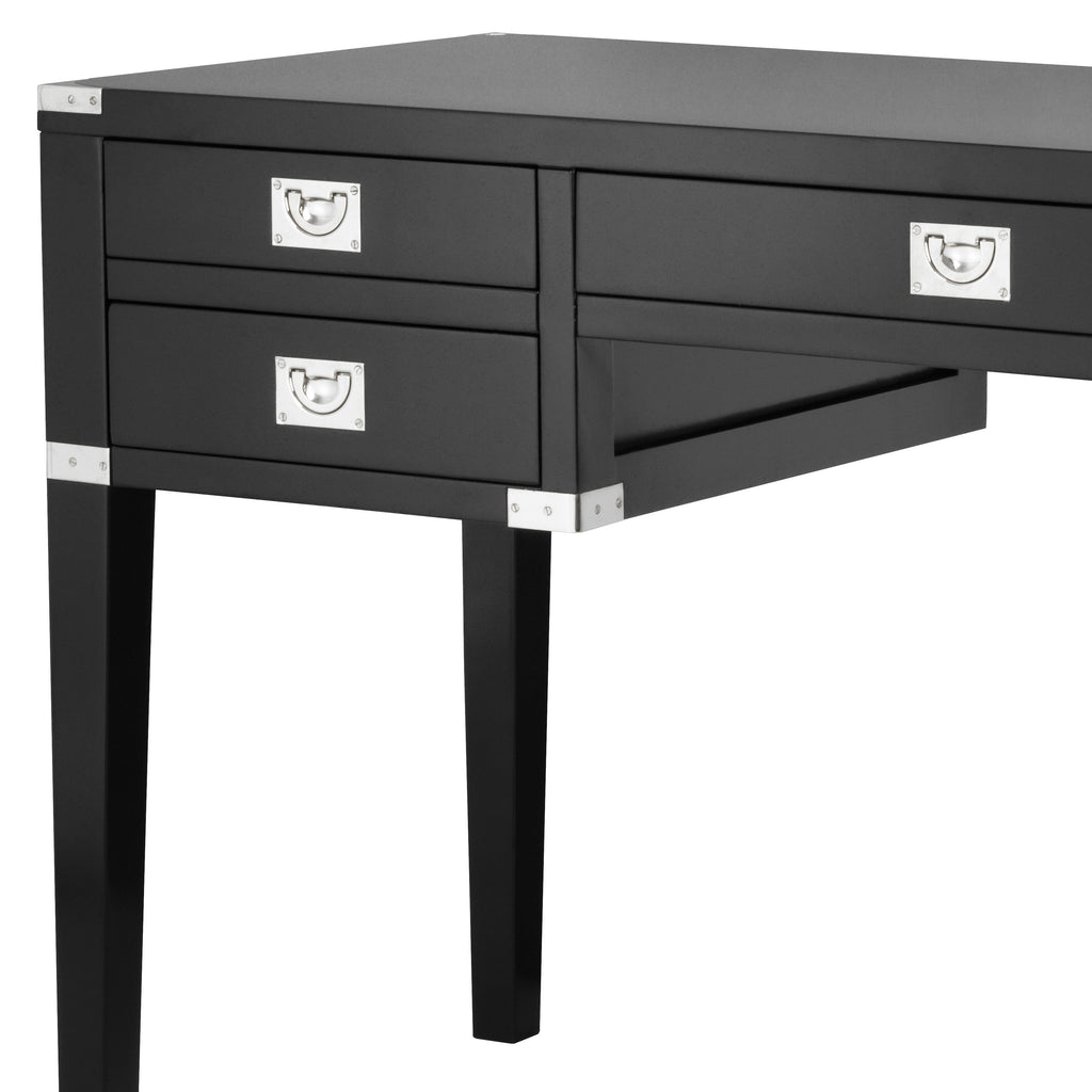 Desk St. Andrew Waxed Black Finish