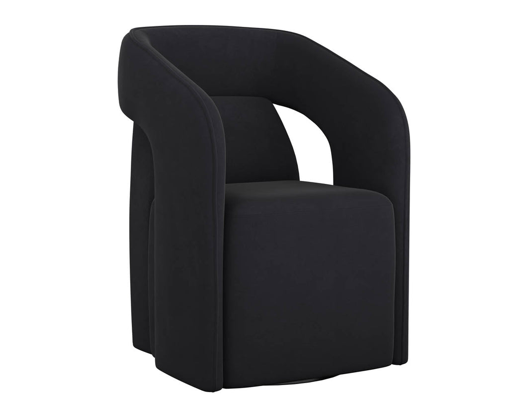 Kendrick Wheeled Dining Armchair