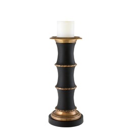 Candle Holder Mamounia L Vintage Brass/Black Finish