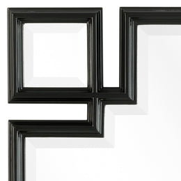 Mirror Valencia Piano Black Finish