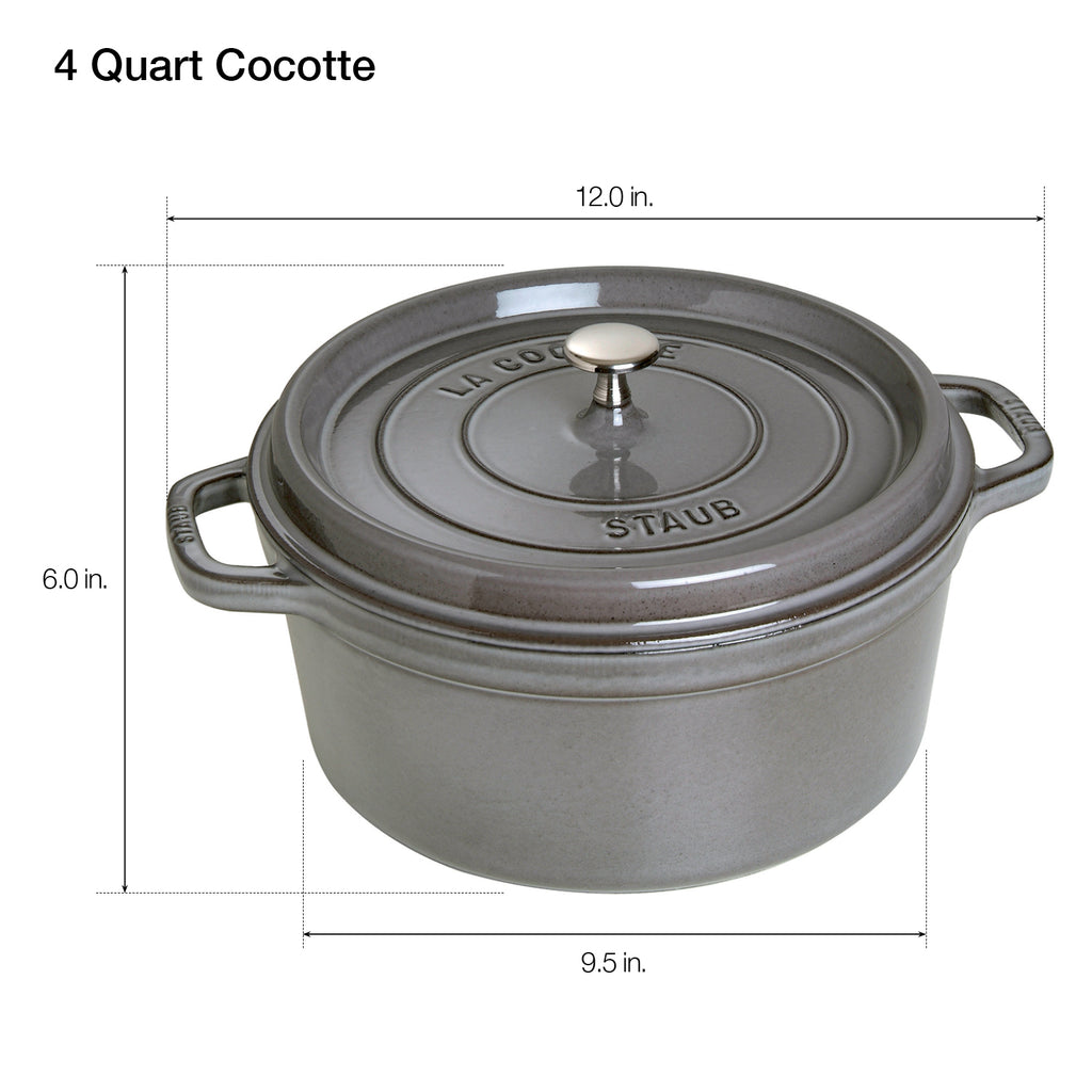 4 Quart, Round Dutch Oven