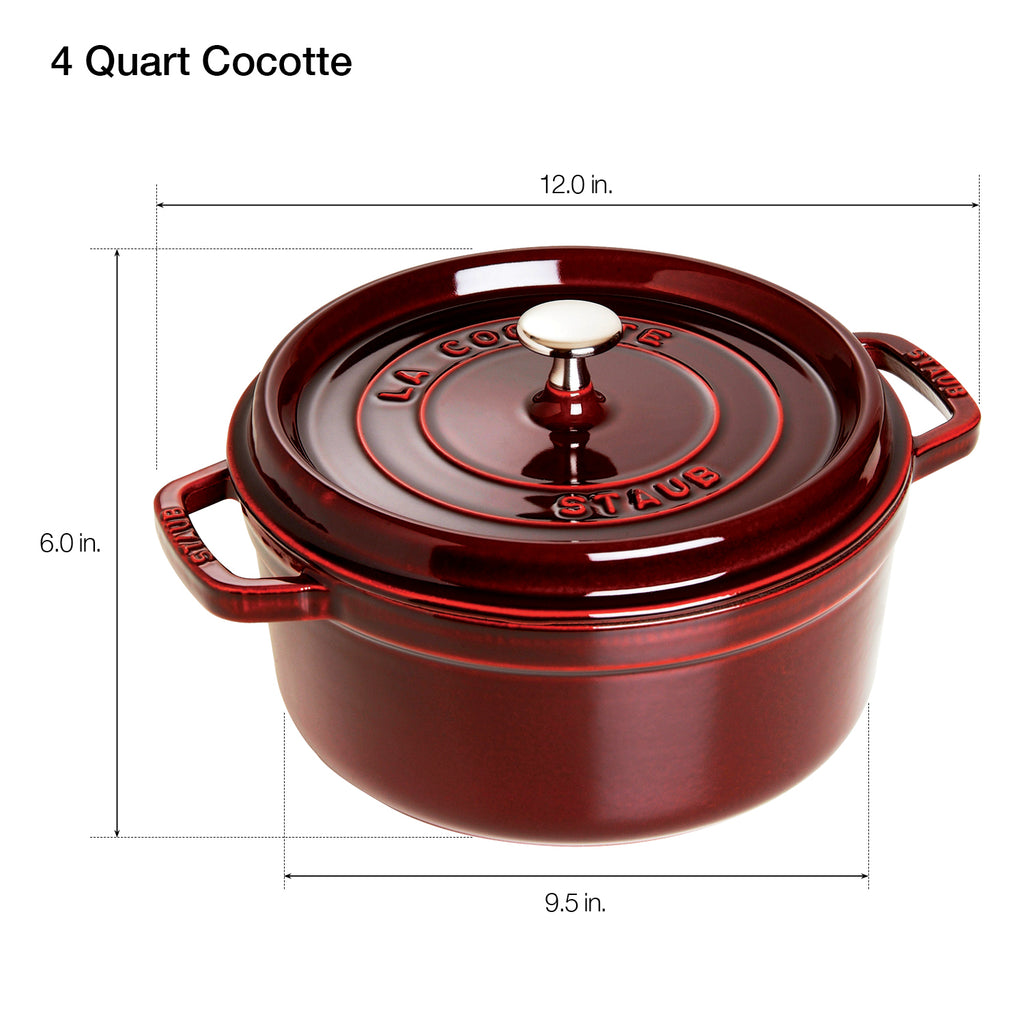 4 Quart, Round Dutch Oven