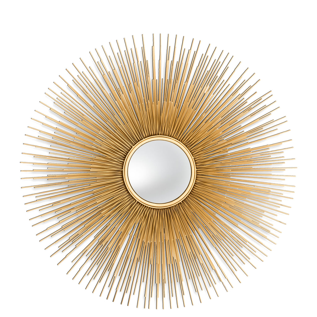 Mirror Solaris Gold Finish L