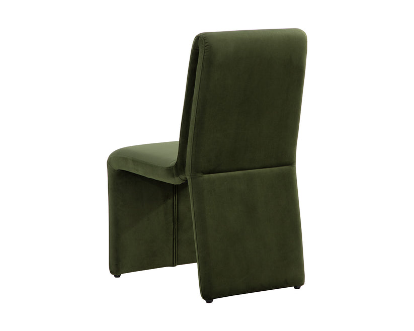 Cascata Dining Chair - Moss Green