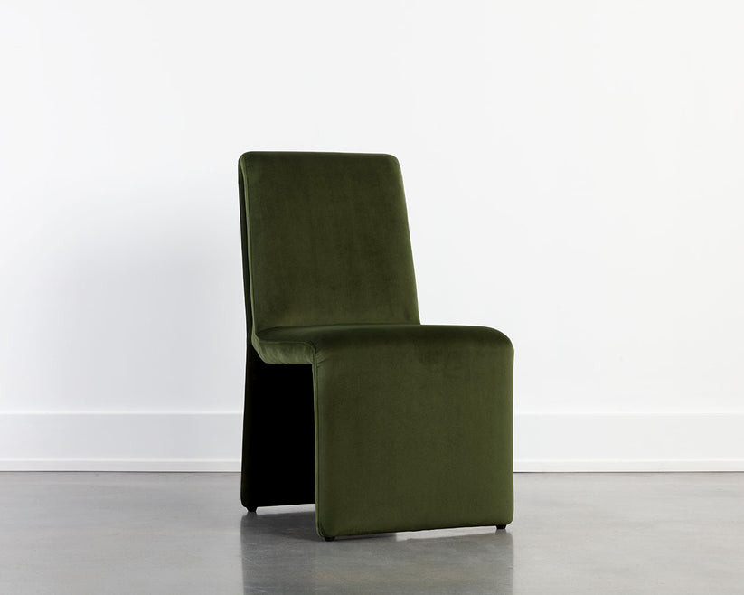 Cascata Dining Chair - Moss Green