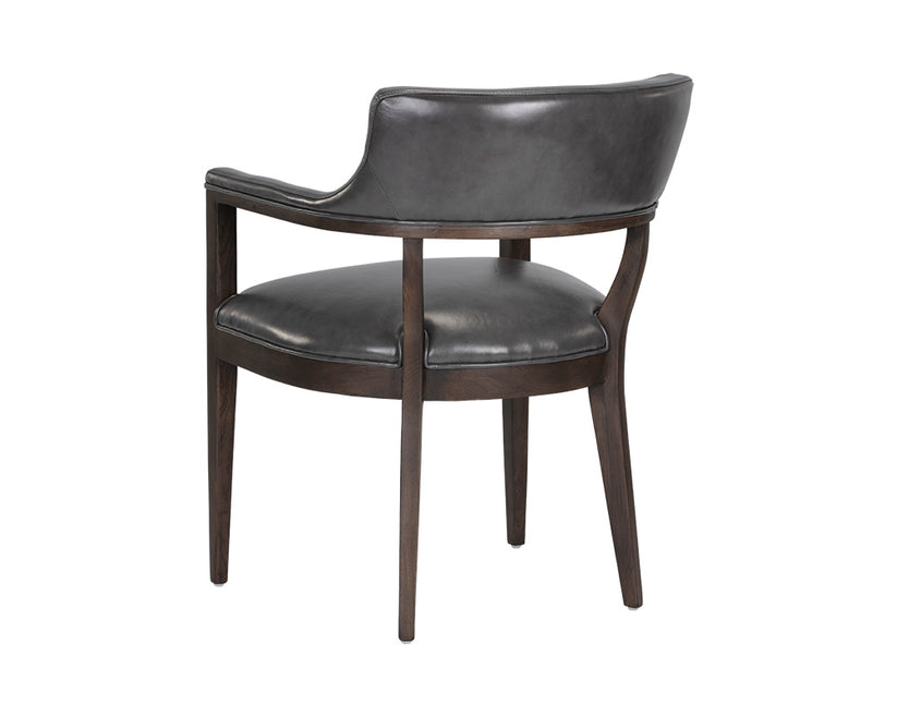 Brylea Dining Armchair - Brown, Brentwood Charcoal