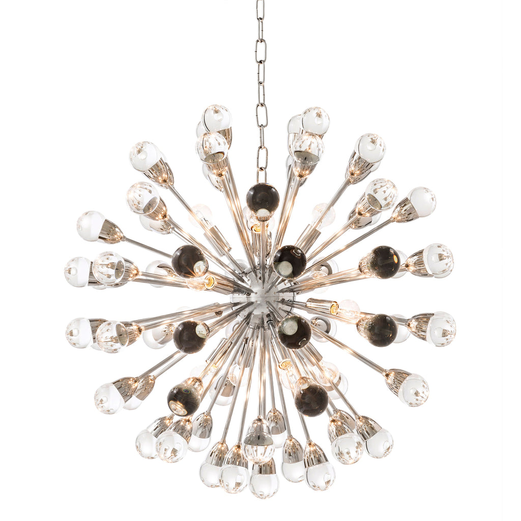 Chandelier Anto 29.5" Diameter Nickel Finish