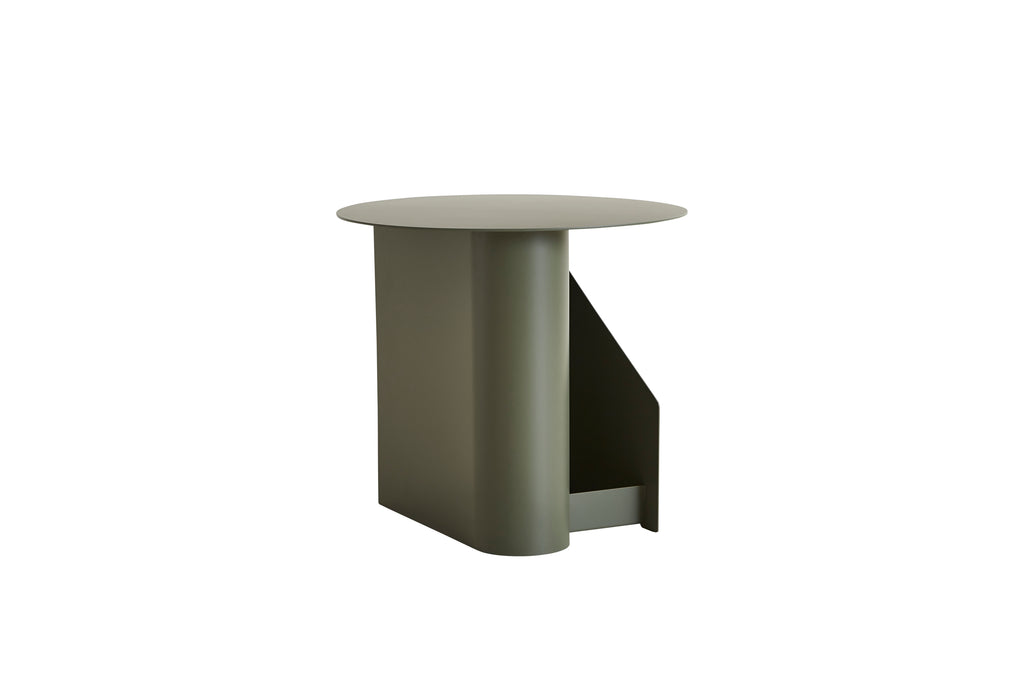 Sentrum Side Table, Painted Metal