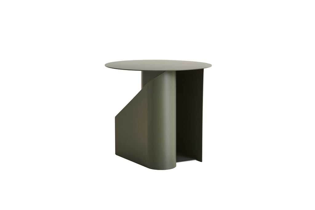 Sentrum Side Table, Painted Metal