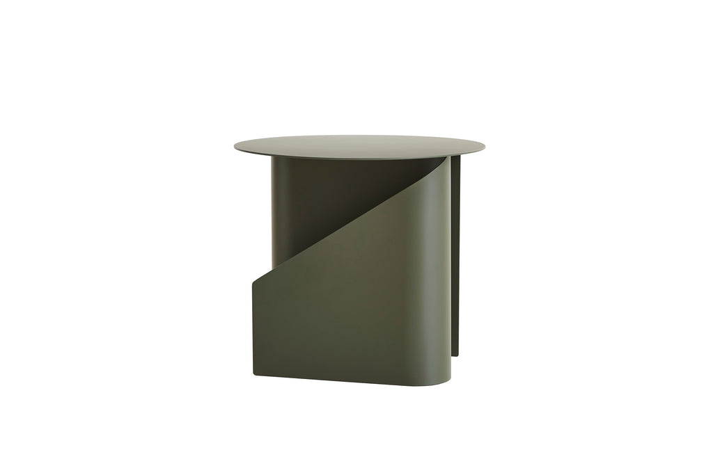 Sentrum Side Table, Painted Metal