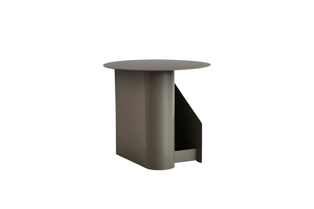 Sentrum Side Table, Painted Metal