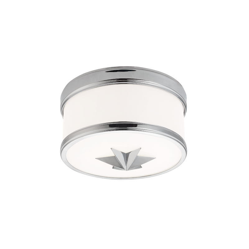 Seneca Flush Mount 8" - Polished Chrome