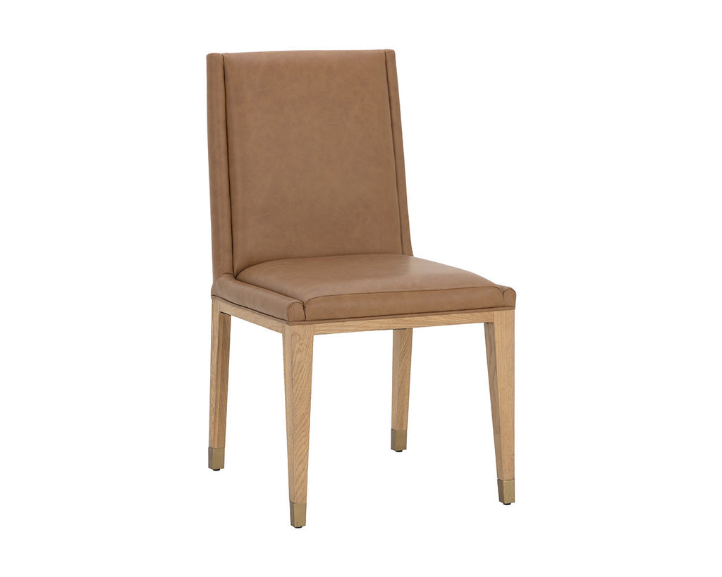 Kalla Dining Chair - Milliken Cognac, Set of 2