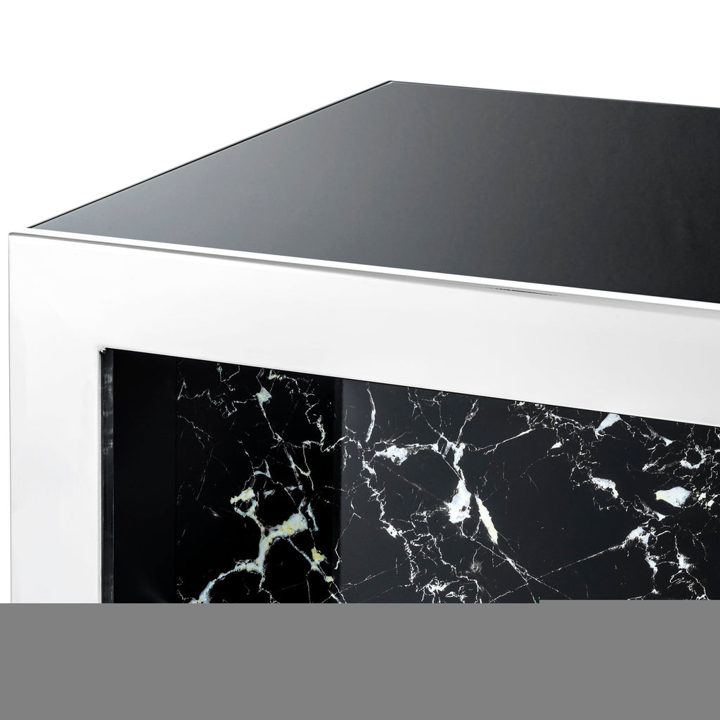 Bar Grimaldi Black Faux Marble