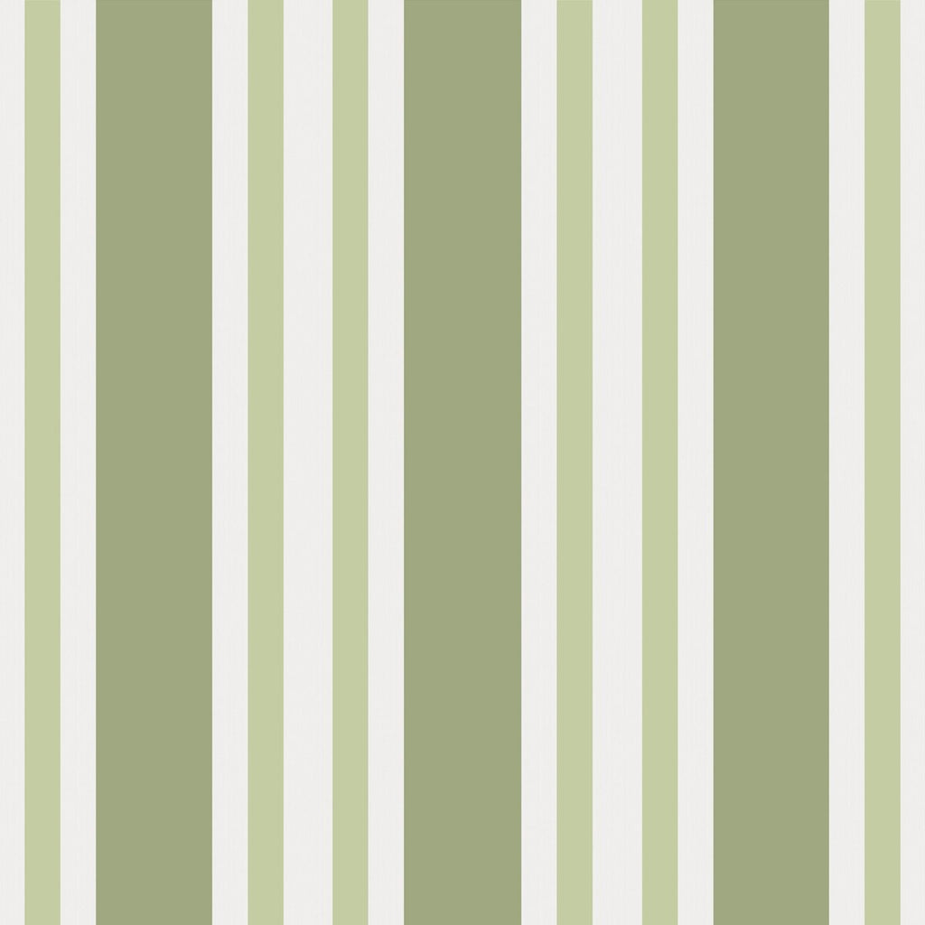 Polo Stripe - Leaf Green