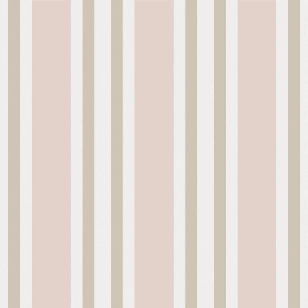 Polo Stripe - Soft Pink