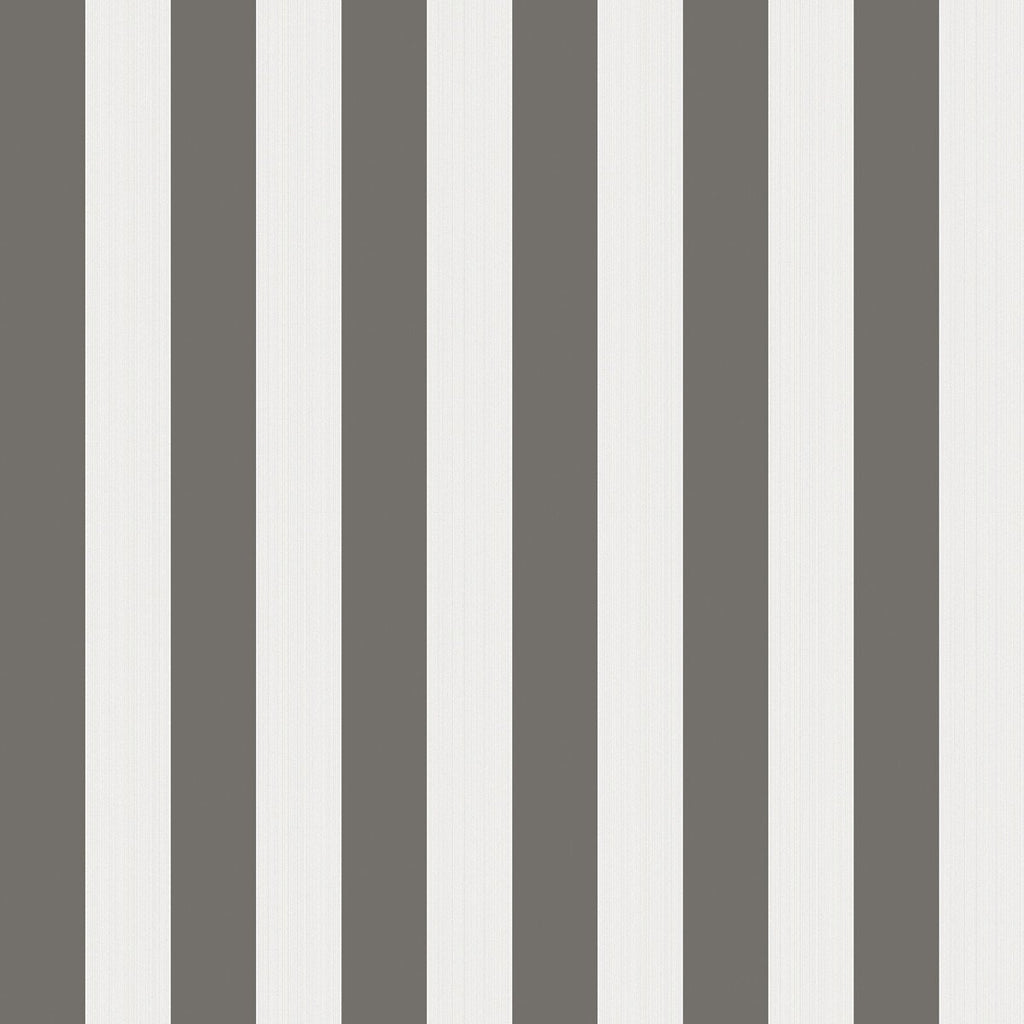 Regatta Stripe - Black/White/Linen