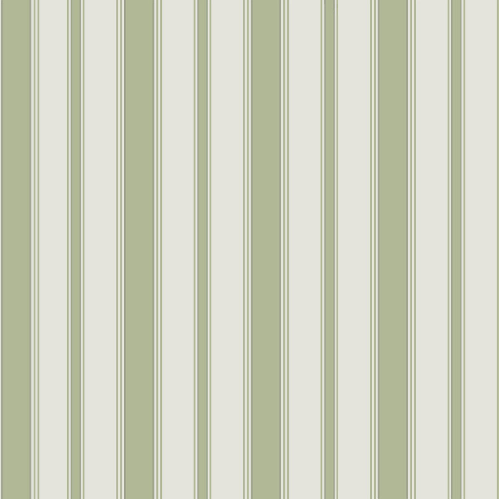 Cambridge Stripe - Leaf Green