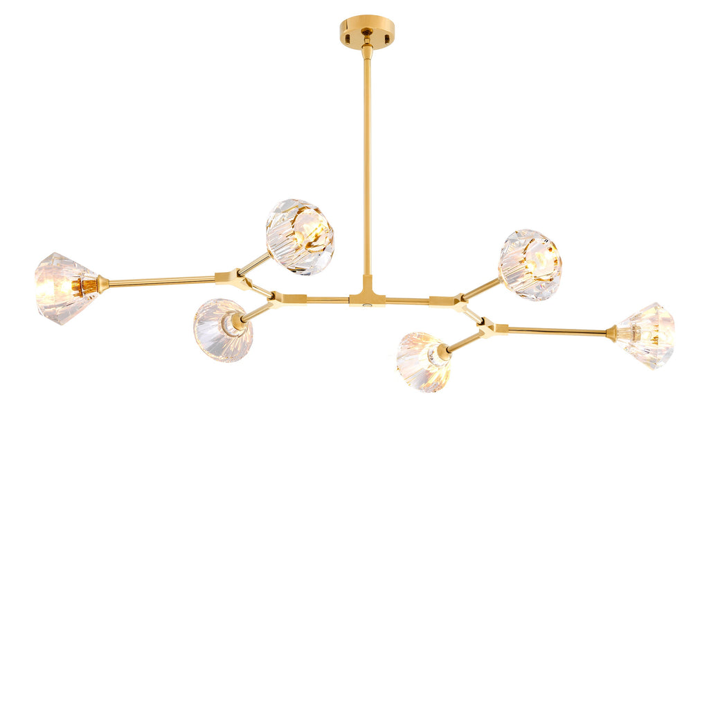 Chandelier Salasco Gold Finish