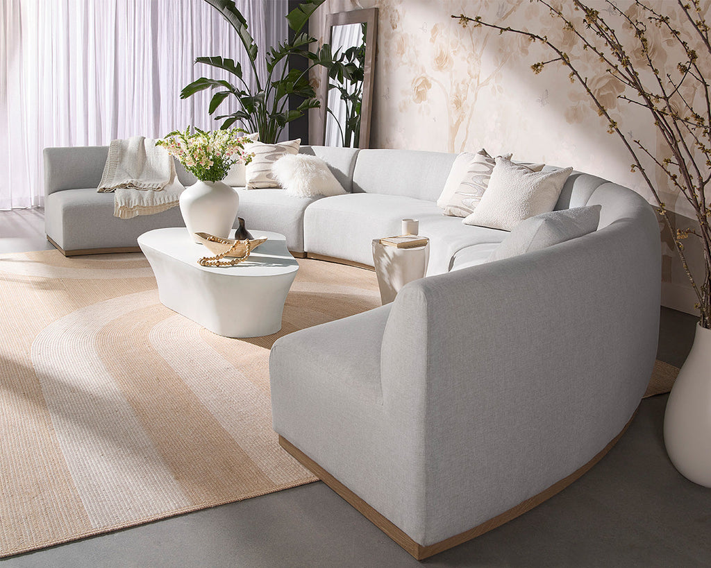 Cadiz Modular Sofa, Gracebay Light Grey